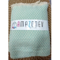 Amazon Ev Naturel Tek Kişilik Pike Takımı-mint -krem Mt108 Yeşil Amazon Ev Naturel Tek Kişilik Pike Takımı-mint -krem Mt108 Yeşil