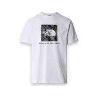 The North Face Nf0a87nj M S/s Raglan Redbox Tee Beyaz-siyah Erkek T-shirt Beyaz - Siyah The North Face Nf0a87nj M S/s Raglan Redbox Tee Beyaz-siyah Erkek T-shirt Beyaz - Siyah