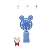 Torima F-12 Mavi Mini Taşınabilir Fan Şarjlı 2 Kademeli Ledli Ayıcık Kulak Vantilatör Klima Soğutucu Fan Torima F-12 Mavi Mini Taşınabilir Fan Şarjlı 2 Kademeli Ledli Ayıcık Kulak Vantilatör Klima Soğutucu Fan