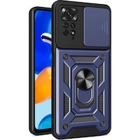 Teleplus Xiaomi Redmi Note 11 Pro 4g Kılıf Magnetik Standlı Kamera Korumalı Slide Sürgülü Cover Kapak Teleplus Xiaomi Redmi Note 11 Pro 4g Kılıf Magnetik Standlı Kamera Korumalı Slide Sürgülü Cover Kapak