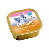 Plaisir Tavuklu ve Sütlü Pate Konserve Yavru Kedi Maması 100 G Plaisir Tavuklu ve Sütlü Pate Konserve Yavru Kedi Maması 100 G