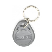 Manyetik Anahtarlık Rfid Keyfob Göstergeç Tag Gri - 10 Adet Manyetik Anahtarlık Rfid Keyfob Göstergeç Tag Gri - 10 Adet