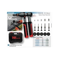 Nttools M5 M12 Cırcırlı Somun Perçin Pensesi Seti Nt6255set Nttools M5 M12 Cırcırlı Somun Perçin Pensesi Seti Nt6255set