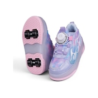 Nstil Unisex Çocuk Spor Ayakkabı Akıllı Bağcıklı Çıkarılabilen Patenli Işıklı Rahat Sneaker 030 Mavi Nstil Unisex Çocuk Spor Ayakkabı Akıllı Bağcıklı Çıkarılabilen Patenli Işıklı Rahat Sneaker 030 Mavi