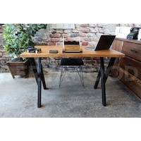 Deryawood Ahşap Bilgisayar Masası-70x140x76 Cm Açık Ceviz Deryawood Ahşap Bilgisayar Masası-70x140x76 Cm Açık Ceviz