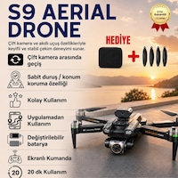 S9 Pro 4k Kamera Drone Uzaktan Kumandalı Mini Quadcopter Çocuklar İçin Uygun, Katlanabilir, Rc Drone-1359 S9 Pro 4k Kamera Drone Uzaktan Kumandalı Mini Quadcopter Çocuklar İçin Uygun, Katlanabilir, Rc Drone-1359