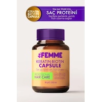 De Femme Keratin & Biotin Dökülme ve Yıpranmalara Karşı Kapsül Saç Maskesi 80 G