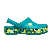 Crocs Crocband Glow Confetti Çocuk Terlik Yesıl