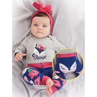 Denokids Tilki Kız Bebek Body Tayt-Pantolon Takım Çok Renkli Denokids Tilki Kız Bebek Body Tayt-Pantolon Takım Çok Renkli