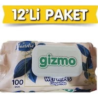Gizmo Islak Mendil 12 X 100 Yaprak Gizmo Islak Mendil 12 X 100 Yaprak