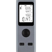 Shopytech Mini Usb Şarjlı Lazer Metre 50 M Dijital Mesafe Ölçer Alan/hacim Hesabı Pisagor Sürekli Öl 1 Adet