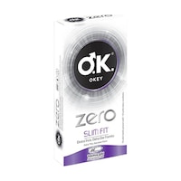 Okey Zero Slim Fit Prezervatif 10'lu Okey Zero Slim Fit Prezervatif 10'lu