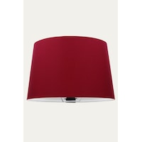 Bordo Konik Başlık Abajur Şapka Kumaş Çap 35 Cm A880 Bordo Bordo Konik Başlık Abajur Şapka Kumaş Çap 35 Cm A880 Bordo