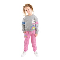 Denokids Rainbow Cat Kız Çocuk Alt-Üst Eşofman Takım Denokids Rainbow Cat Kız Çocuk Alt-Üst Eşofman Takım