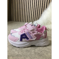 Günlük Unisex Çocuk Sneaker Lastik Bağcıklı Cırtlı Hafif Nefes Alabilen Spor Ayakkabı 080 Pembe - Beyaz 013 Günlük Unisex Çocuk Sneaker Lastik Bağcıklı Cırtlı Hafif Nefes Alabilen Spor Ayakkabı 080 Pembe - Beyaz 013
