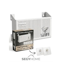 Wifi Modem Saklama Kutusu Plastik Malzeme İle 15x25x6 Cm Boyutlarında Şık Duvar Tipi Yapışkanlı Vida Hediyedli 2 Adet Beyaz - Gri Wifi Modem Saklama Kutusu Plastik Malzeme İle 15x25x6 Cm Boyutlarında Şık Duvar Tipi Yapışkanlı Vida Hediyedli 2 Adet Beyaz - Gri