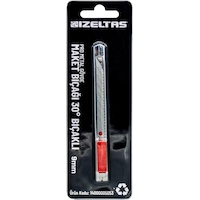 İzeltaş Pro Metal Gövde Dar Maket Bıçağı 30 Açılı 9 Mm İzeltaş Pro Metal Gövde Dar Maket Bıçağı 30 Açılı 9 Mm