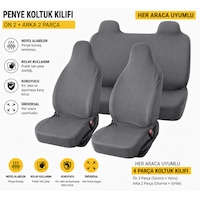 Oto Servis Kılıfı Penye Kılıf Gri Universal Ön Ve Arka Koltuk Kılıfı Penye Universal Oto Servis Kılıfı Penye Kılıf Gri Universal Ön Ve Arka Koltuk Kılıfı Penye Universal