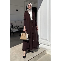 Rabia Şamlı Ada Modal Kap Kahve Normal