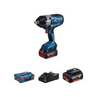 Bosch Professional GDS 18V-1000 5.0Ah Çift Akülü Somun Sıkma - 06019J8304 Bosch Professional GDS 18V-1000 5.0Ah Çift Akülü Somun Sıkma - 06019J8304