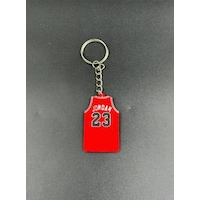 Jordan Chicago Bulls Forma Anahtarlık Kırmızı Jordan Chicago Bulls Forma Anahtarlık Kırmızı