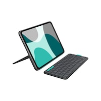 Logitech Flip Folio Apple Uyumlu iPad Pro 11 İnç M4 Air M2 Ve M3 5 Nesil İçin Klavyeli Kılıf Logitech Flip Folio Apple Uyumlu iPad Pro 11 İnç M4 Air M2 Ve M3 5 Nesil İçin Klavyeli Kılıf
