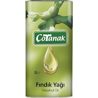 Çotanak Fındık Yağı Teneke 5 L Çotanak Fındık Yağı Teneke 5 L