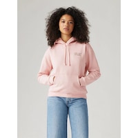 Levi's Günlük Kapüşonlu Mercan Pembesi Kadın Sweatshirt - 001u6-0006-5061 Pembe Levi's Günlük Kapüşonlu Mercan Pembesi Kadın Sweatshirt - 001u6-0006-5061 Pembe