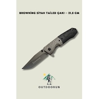 Browning Siyah Tailed Kamp Çakı 21,5 Cm siyah Browning Siyah Tailed Kamp Çakı 21,5 Cm siyah