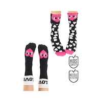 Denokids Mshb&g Love Kız Çocuk 2li Soket Çorap Takım Renkli Denokids Mshb&g Love Kız Çocuk 2li Soket Çorap Takım Renkli