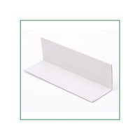 Plastik Köşebent Beyaz 3 CM x 3 CM - 1 Metre (100 CM) Plastik Köşebent Beyaz 3 CM x 3 CM - 1 Metre (100 CM)