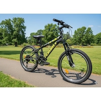 Tommybike 20 Jant Vitesli Bisiklet Duble Jant 21 Vites Ön Amortisörlü Çocuk Bisikleti Sarı Tommybike 20 Jant Vitesli Bisiklet Duble Jant 21 Vites Ön Amortisörlü Çocuk Bisikleti Sarı