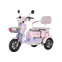 Arora Rüzgar New 3 Tekerli Kızaklı Elektrikli Motosiklet Lila Arora Rüzgar New 3 Tekerli Kızaklı Elektrikli Motosiklet Lila