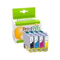 Printpen Epson T1281 T1282 T1283 T1284 4 Renk Uyumlu Kartuş Set Printpen Epson T1281 T1282 T1283 T1284 4 Renk Uyumlu Kartuş Set