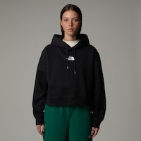 The North Face W Essential Crop Hoodie Kadın Sweatshirt-32942 Siyah The North Face W Essential Crop Hoodie Kadın Sweatshirt-32942 Siyah