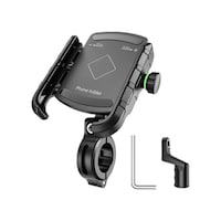 Motosiklet Bisiklet Telefon Tutucu Gidon Ve Ayna Bağlantılı Motor Tutacağı Scooter