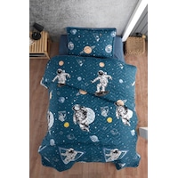 Nordqueen Ranforce %100 Pamuk Tek Kişilik Yatak Örtüsü Seti Galaxy v1 Lacivert Nordqueen Ranforce %100 Pamuk Tek Kişilik Yatak Örtüsü Seti Galaxy v1 Lacivert