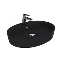 Creavit Loop Oval İnce Masaüstü Setüstü Çanak Lavabo Mat Siyah Batarya Delikli Ø60 Cmlp161 Siyah Creavit Loop Oval İnce Masaüstü Setüstü Çanak Lavabo Mat Siyah Batarya Delikli Ø60 Cmlp161 Siyah