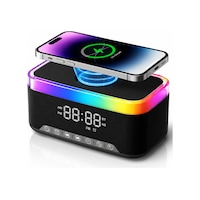 Jedel Sa-148 Dijital Saatli Bluetooth Hoparlör Ve 15w Hızlı Kablosuz Şarj İstasyonu Jedel Sa-148 Dijital Saatli Bluetooth Hoparlör Ve 15w Hızlı Kablosuz Şarj İstasyonu