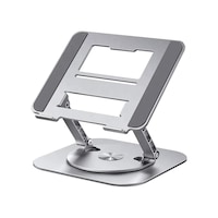 Coofbe Yükseklik Ayarlı 360 Döner Alüminyum Laptop Standı Laptop Sehpası Açı Yükseklik Ayarlı Kaymaz Padli Coofbe Yükseklik Ayarlı 360 Döner Alüminyum Laptop Standı Laptop Sehpası Açı Yükseklik Ayarlı Kaymaz Padli