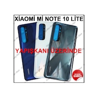 Xiaomi Mi Note 10 Lite Arka Cam Pil Kapağı Batarya Kapağı Xiaomi Mi Note 10 Lite Arka Cam Pil Kapağı Batarya Kapağı