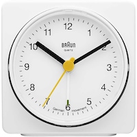 Braun BNC011WHWH Alarmlı Masa Saati Beyaz Braun BNC011WHWH Alarmlı Masa Saati Beyaz