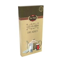 TEA TIME Çay Filtresi 1 PAKET 100 ADET TEA TIME Çay Filtresi 1 PAKET 100 ADET