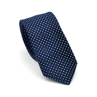 Gaffy Mavi Nokta Desenli Lacivert Dokuma Kumaş Mendilli Slim Fit Kravat // Sdk-2510-2 Lacivert Gaffy Mavi Nokta Desenli Lacivert Dokuma Kumaş Mendilli Slim Fit Kravat // Sdk-2510-2 Lacivert