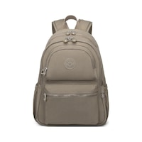 Büyük Boy Laptop Bölmeli Su Geçirmez Krınkıl Kumaş Çanta Açık Kahve Kahverengi Büyük Boy Laptop Bölmeli Su Geçirmez Krınkıl Kumaş Çanta Açık Kahve Kahverengi