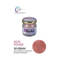 Sedefli Metalik Toz Pigment Boya / Açık Pembe / Epoksi Için Sedefli Metalik Toz Pigment Boya / Açık Pembe / Epoksi Için