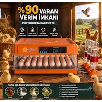 Tam Otomatik Kuluçka Makinesi 130 Yumurta Kapasiteli - Akıllı Isı Ve Nem Kontrollü, Ayarlanabilir Vi Tam Otomatik Kuluçka Makinesi 130 Yumurta Kapasiteli - Akıllı Isı Ve Nem Kontrollü, Ayarlanabilir Vi