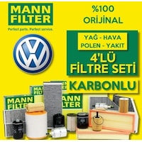Vw Tiguan 2.0 Tdi Dizel Mann Filtre Bakım Seti 2008-2011 (495330760) Vw Tiguan 2.0 Tdi Dizel Mann Filtre Bakım Seti 2008-2011 (495330760)