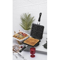 Taç Waffle Tavası Siyah Taç Waffle Tavası Siyah