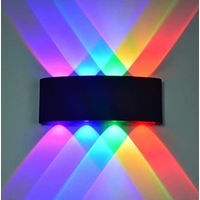 Otel, Cafe, Bar, Disko Aplik, 4 Işık Renkli Dekoratif Led Aplik, 8 Watt Modern Tasarım Led Armatür Çok Renkli Otel, Cafe, Bar, Disko Aplik, 4 Işık Renkli Dekoratif Led Aplik, 8 Watt Modern Tasarım Led Armatür Çok Renkli